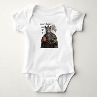 Rysk Blå Samurajkatt T Shirt