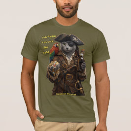 Rysk Blå Sjörovskatt – Lycka Gunstar De Modiga T Shirt