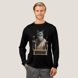 Rysk Blå Socrates Katt T Shirt