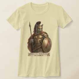 Rysk Blå Spartansk Katt T Shirt