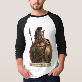 Rysk Blå Spartansk Katt T Shirt