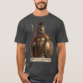 Rysk Blå Spartansk Katt T Shirt
