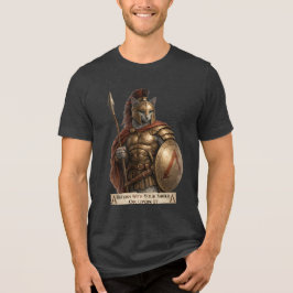 Rysk blå spartansk katt t shirt