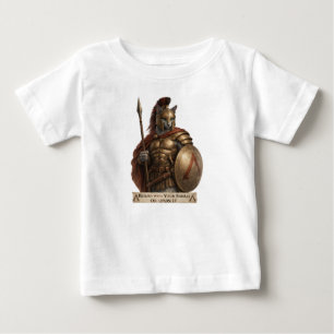 Rysk Blå Spartansk Katt T Shirt