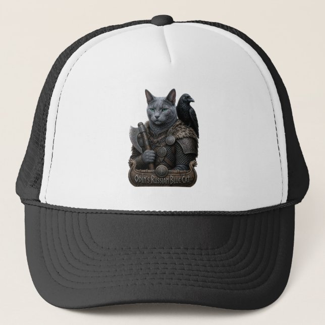 Rysk Blå Veteran Odin’s Cat Keps (Framsida)