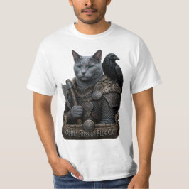 Rysk Blå Veteran Odin’s Cat T Shirt