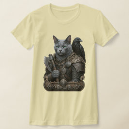Rysk Blå Veteran Odin’s Cat T Shirt