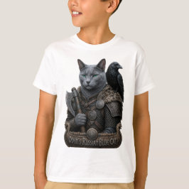 Rysk Blå Veteran Odin’s Cat T Shirt