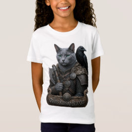 Rysk Blå Veteran Odin’s Cat T Shirt