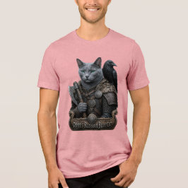Rysk Blå Veteran Odin’s Cat T Shirt