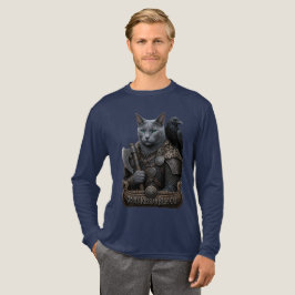 Rysk Blå Veteran Odin’s Cat T Shirt