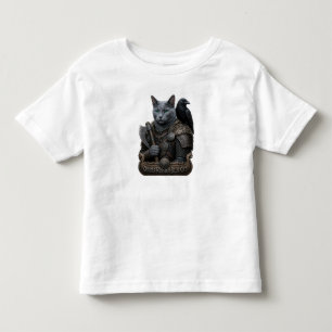 Rysk Blå Veteran Odin’s Cat T Shirt