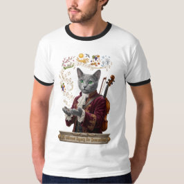 Rysk Blå Vivaldi Katt: Ett Levande Arv T Shirt