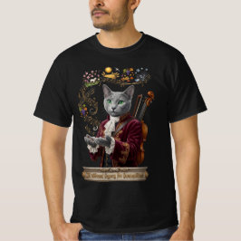 Rysk Blå Vivaldi Katt: Ett Levande Arv T Shirt
