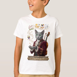 Rysk Blå Vivaldi Katt: Ett livfullt arv T Shirt