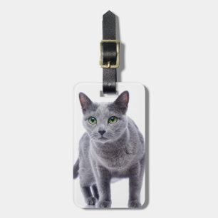 Rysk blåttkatt bagagebricka