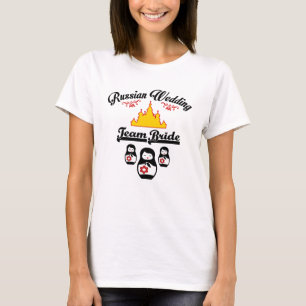 Rysk Bröllop, Team Brud. T-Shirt