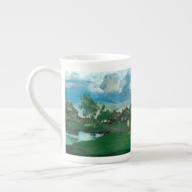Rysk byage Valentin Serov Benporslin Mugg (Vänster)