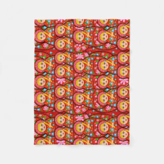 Rysk bygga bodocka - Matryoshka Fleecefilt