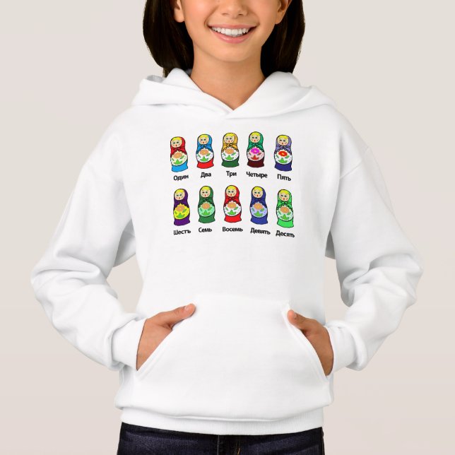 Rysk bygga bodocka (Matryoshka) Tee (Framsida)