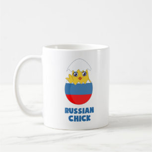 Rysk chick, en flicka från Ryssland Kaffemugg