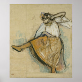 Rysk dansare av Edgar Degas Poster