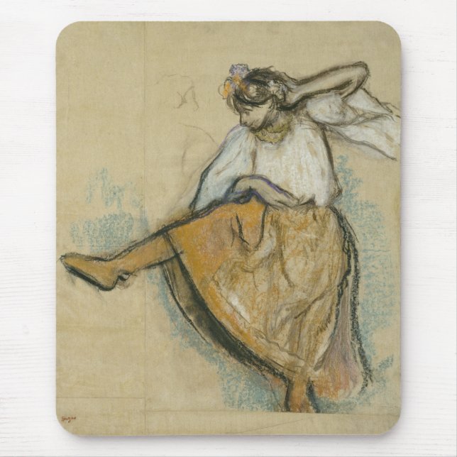 Rysk dansare Edgar Degas Musmatta (Framsidan)