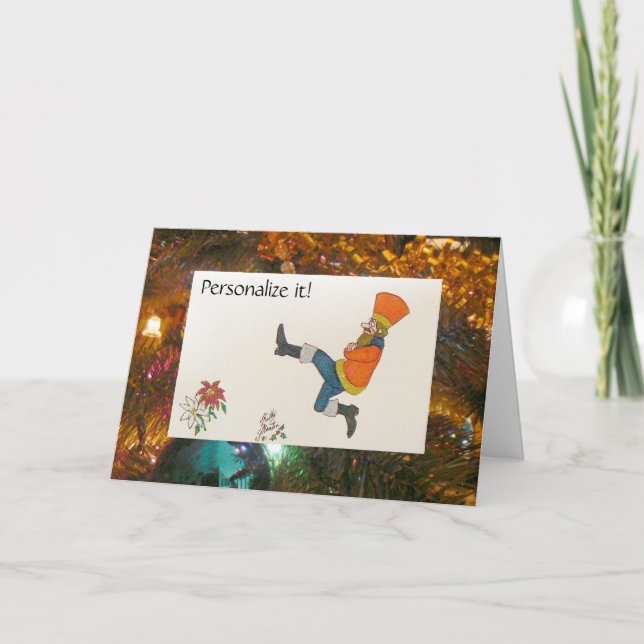 Rysk dansare helgkort (Framsida)