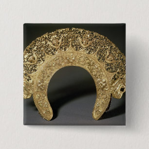 Rysk diadem med filigree arbete knapp