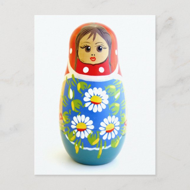 Rysk doll vykort (Framsida)