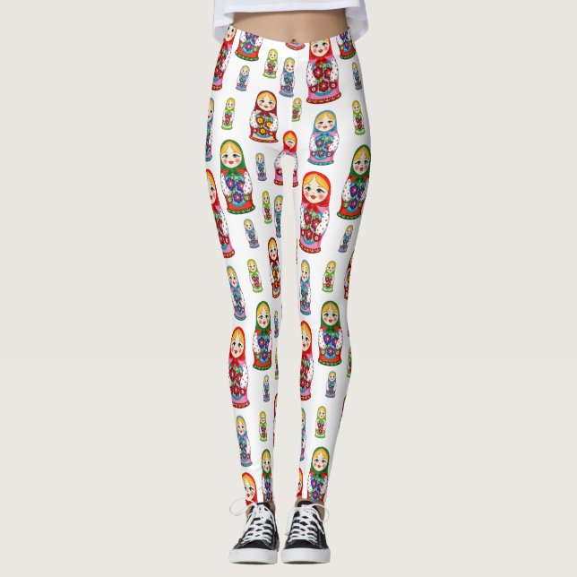Rysk dolls leggings (Framsida)