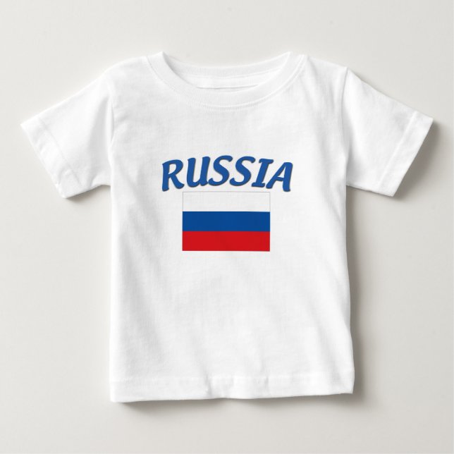 Rysk flagga t-shirt (Framsida)