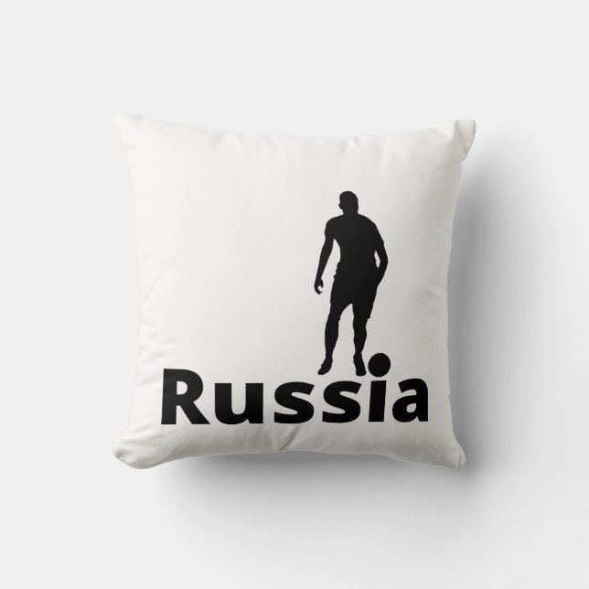 Rysk fotboll kudde (Framsida)