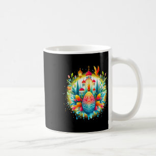 Rysk grekisk-ortodoxa Kor: han är borta Kaffemugg