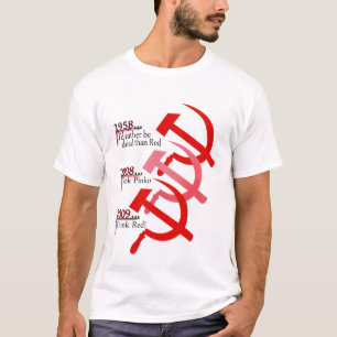 Rysk hammare och sickle Emblem T-Shirt