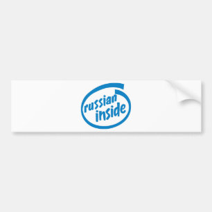 Rysk insida bildekal