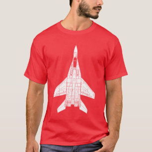 Rysk jetkämpe för Fulcrum Mig-29 Tee Shirt