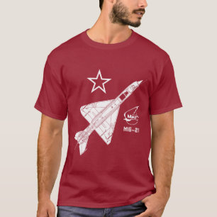 Rysk jetkämpe för Mig-21 Fishbed T-shirt