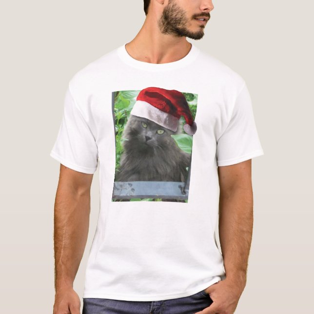 Rysk julklapp, långfristig tee shirt (Framsida)