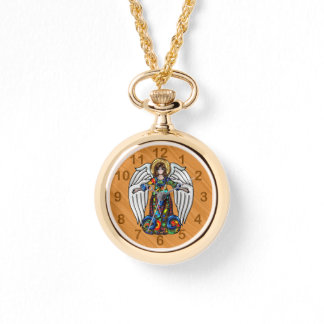 Rysk namngiven gel på Cherry Wood BackDrop Armbandsur