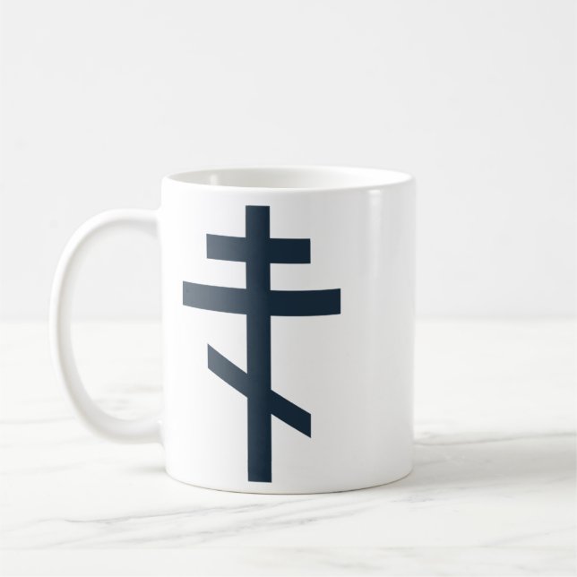Rysk-ortodox kors kaffemugg (Vänster)