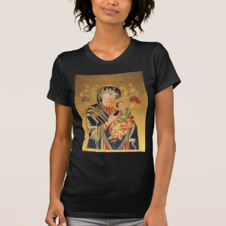 Rysk ortodox symbol - jungfruliga Mary och bebis Tee Shirt