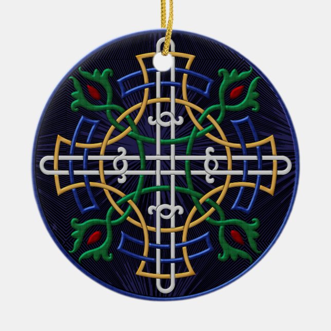 Rysk-ortodoxa symbol - Personlig Julgransprydnad Keramik (Framsidan)