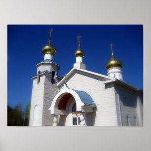 Rysk ortodoxkyrka poster