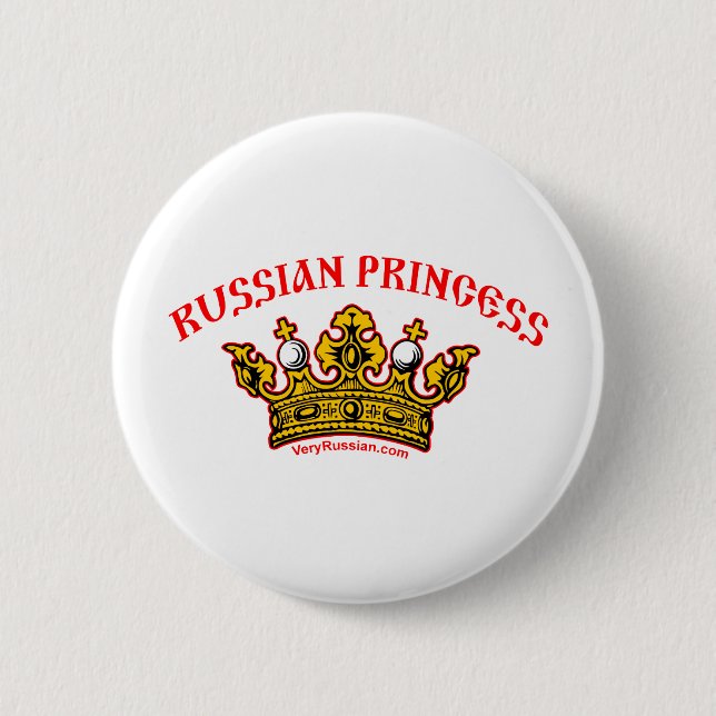 Rysk Princess Knapp (Framsida)