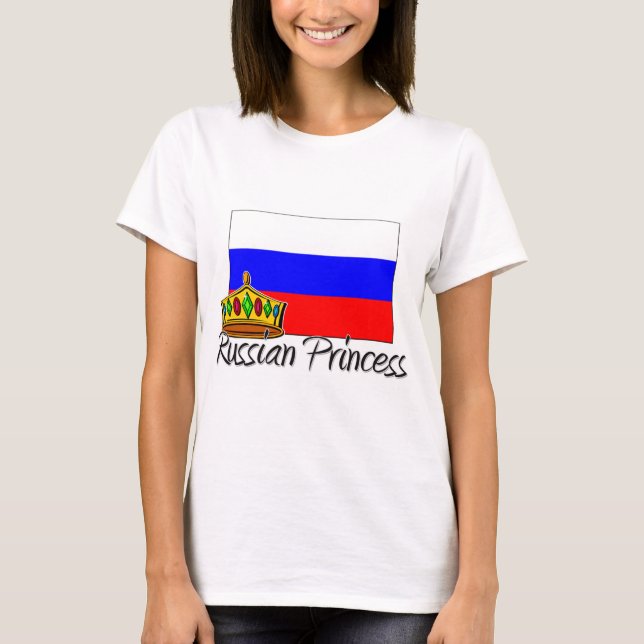 Rysk Princess T-shirt (Framsida)