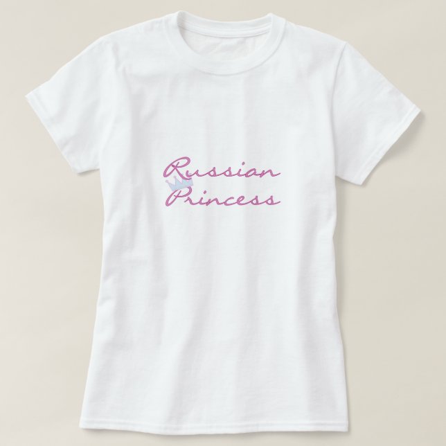 Rysk Princess Tee Shirt (Design framsida)