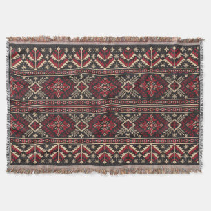 Rysk prydnadsfolk, sömlös mönster Blanket Filt