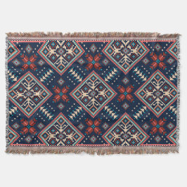 Rysk prydnadsfolk, sömlös mönster Blanket Filt