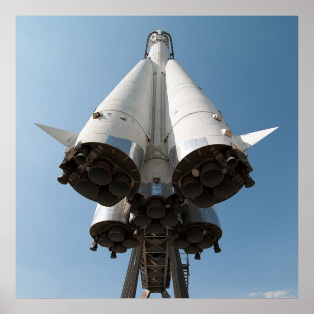 Rysk rymdskepp Vostok Poster (Framsidan)